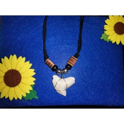 Round Shark Tooth Necklace
