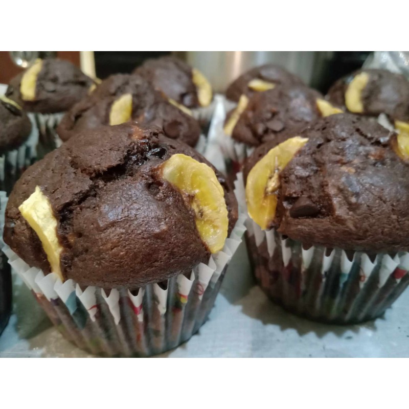 Choco Banana Muffins