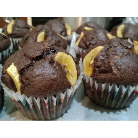 Choco Banana Muffins