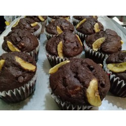 Choco Banana Muffins