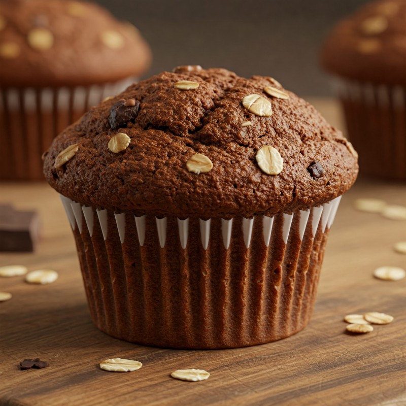 Choco Oatmeal Muffin Choco Oatmeal Muffin